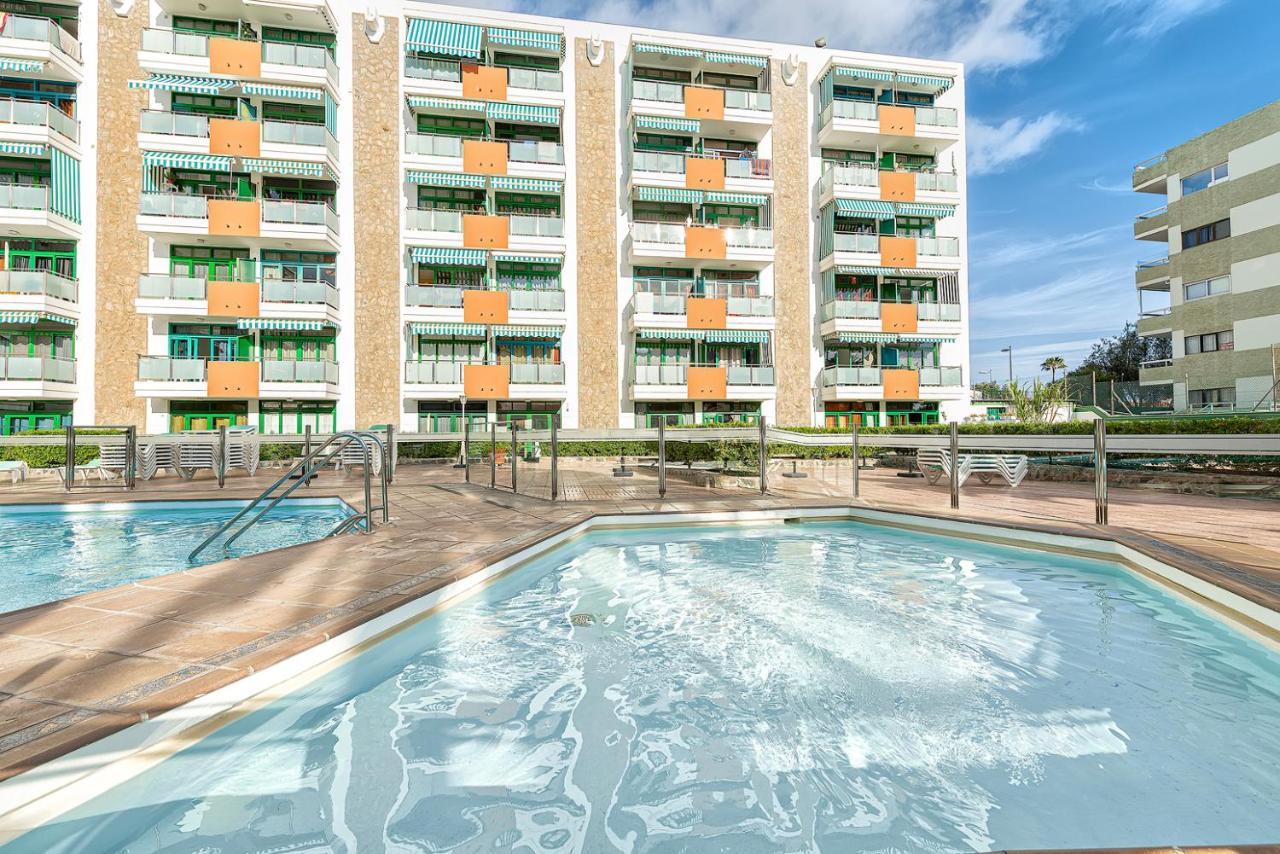 Apartamento Centrico En Playa Del Ingles San Bartolome Bagian luar foto