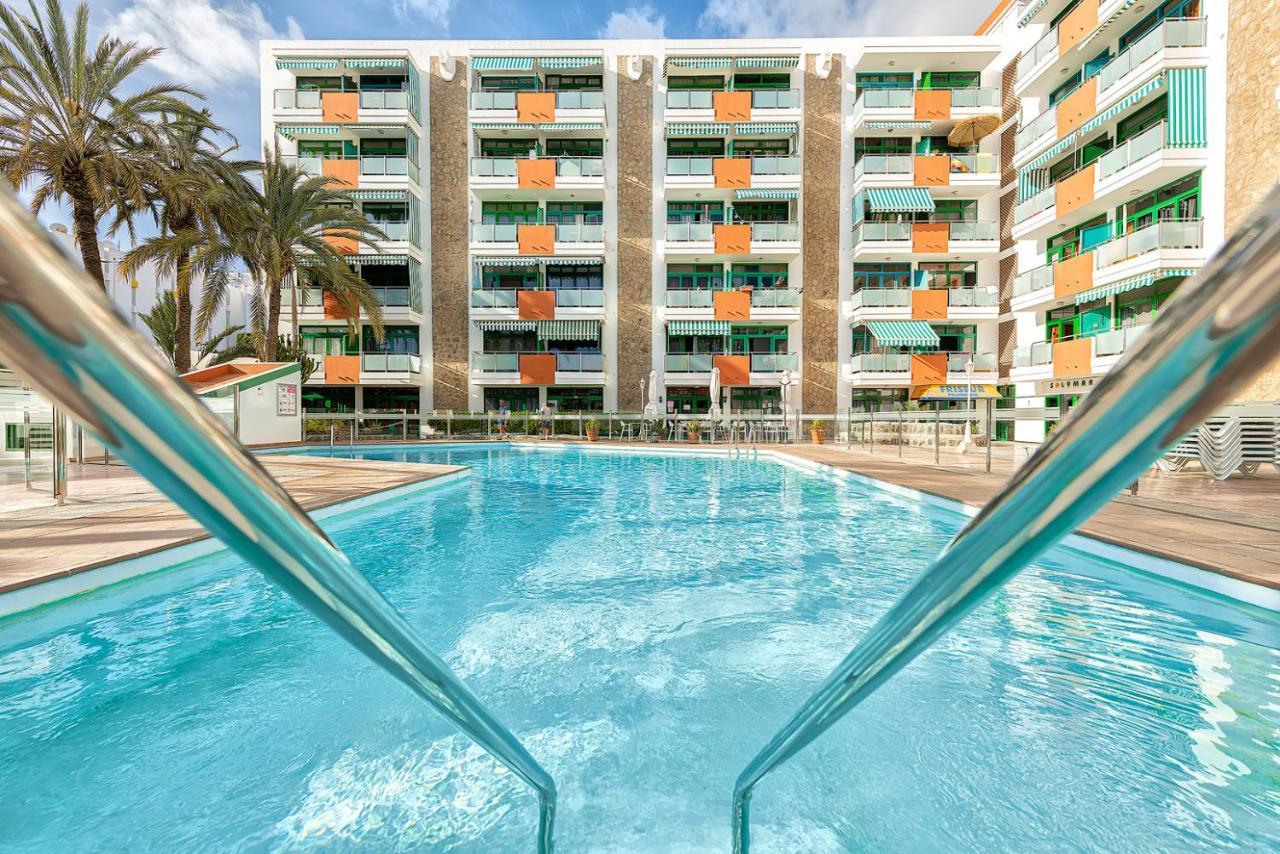 Apartamento Centrico En Playa Del Ingles San Bartolome Bagian luar foto