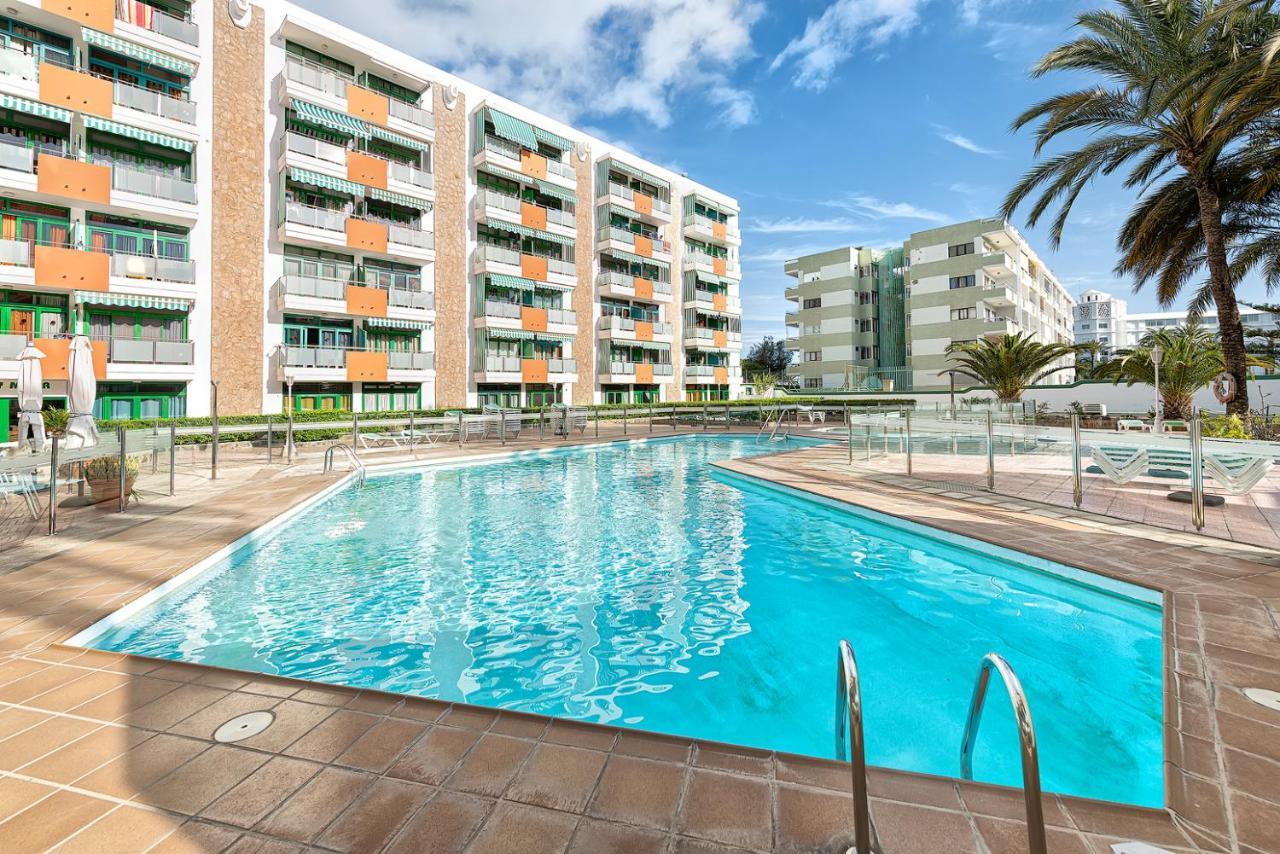 Apartamento Centrico En Playa Del Ingles San Bartolome Bagian luar foto